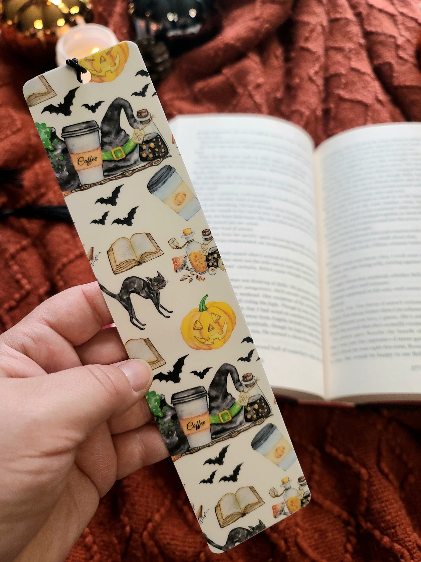 Halloween Bookmark | Laminated