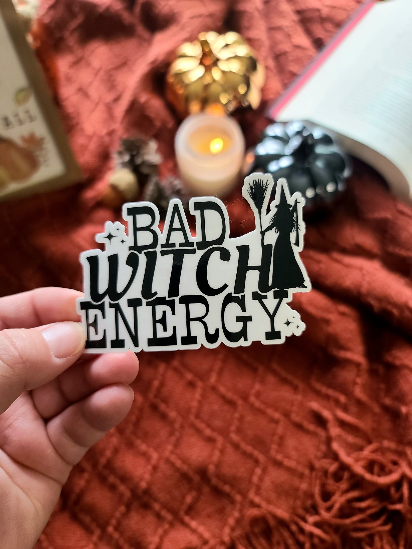 Halloween Die Cut Sticker | Waterproof