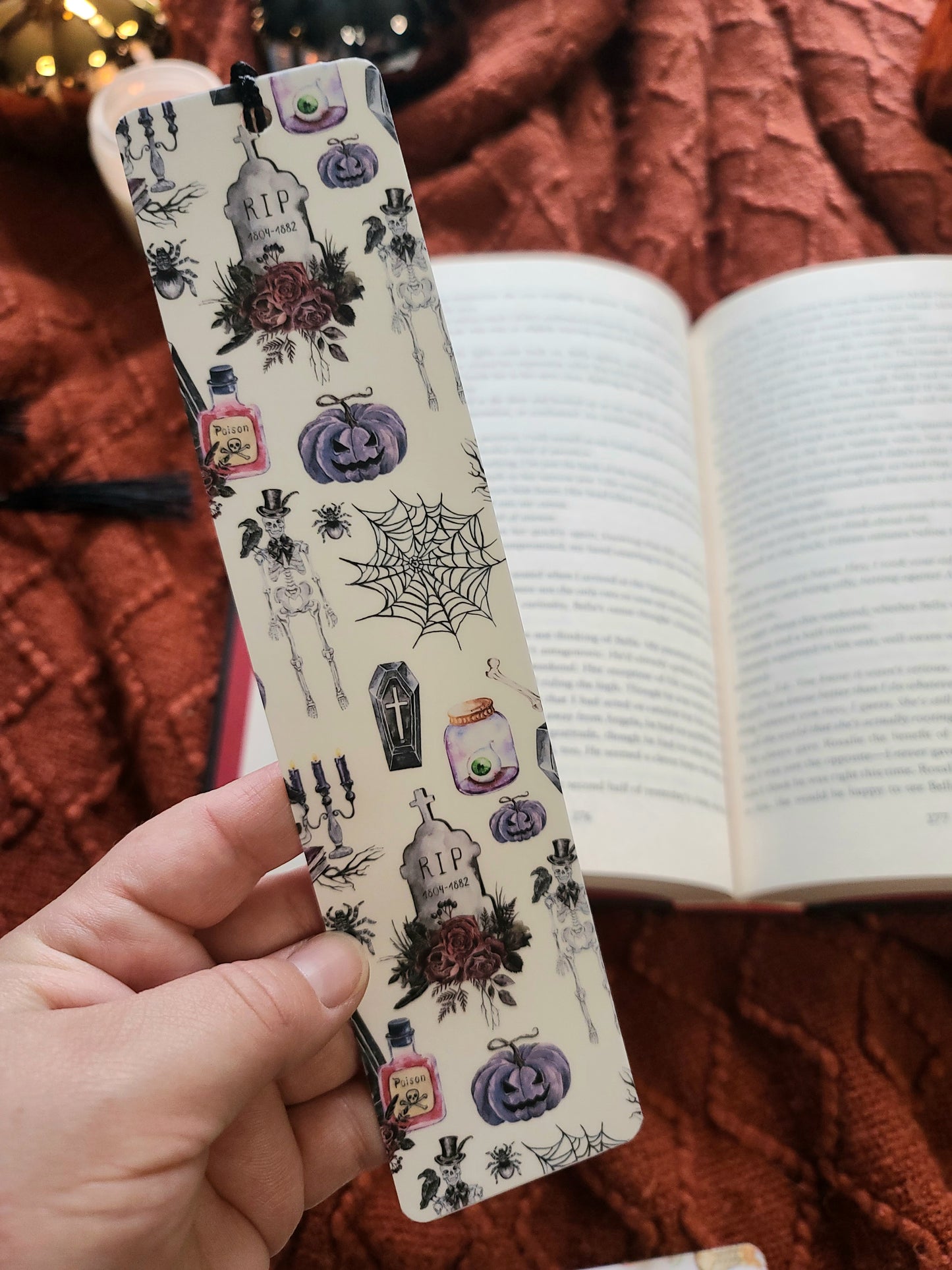 Halloween Bookmark | Laminated