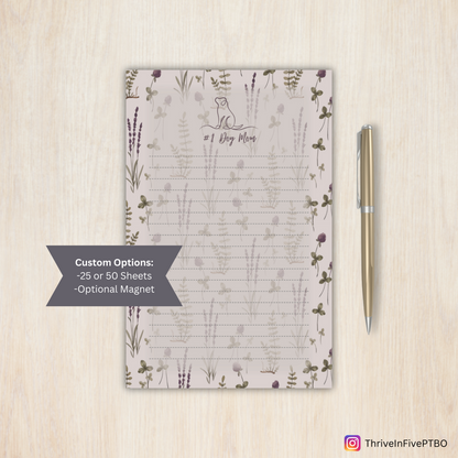 #1 Dog Mom - Notepad