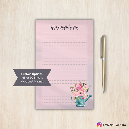 Happy Mothers Day - Notepad