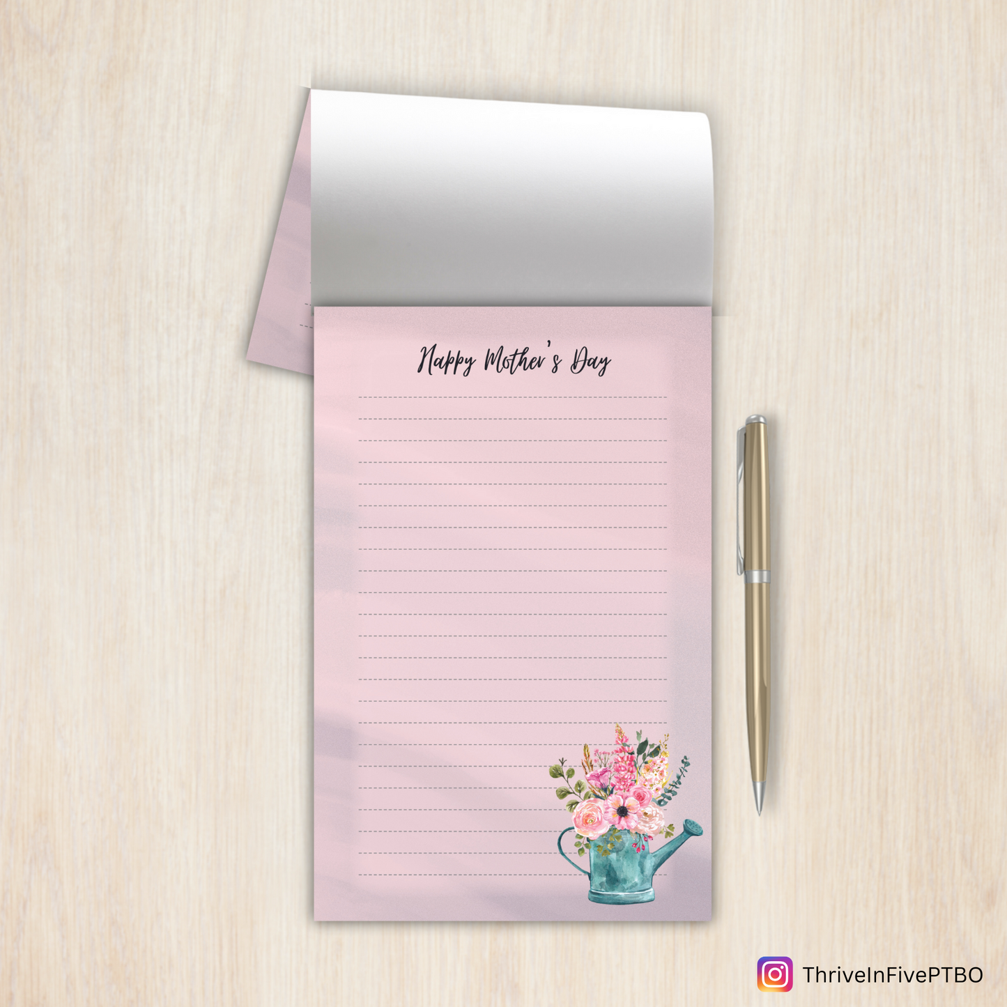 Happy Mothers Day - Notepad