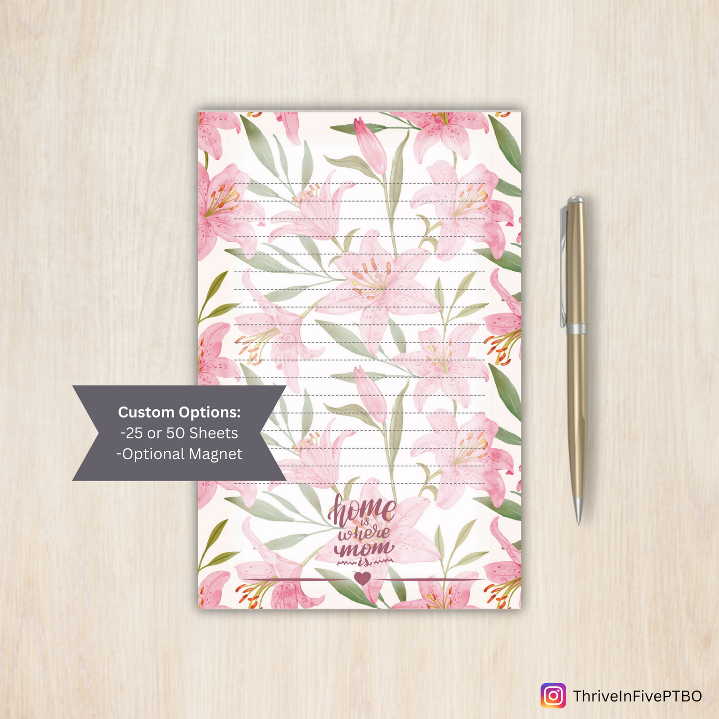 Home is Where Mom Is - Notepad