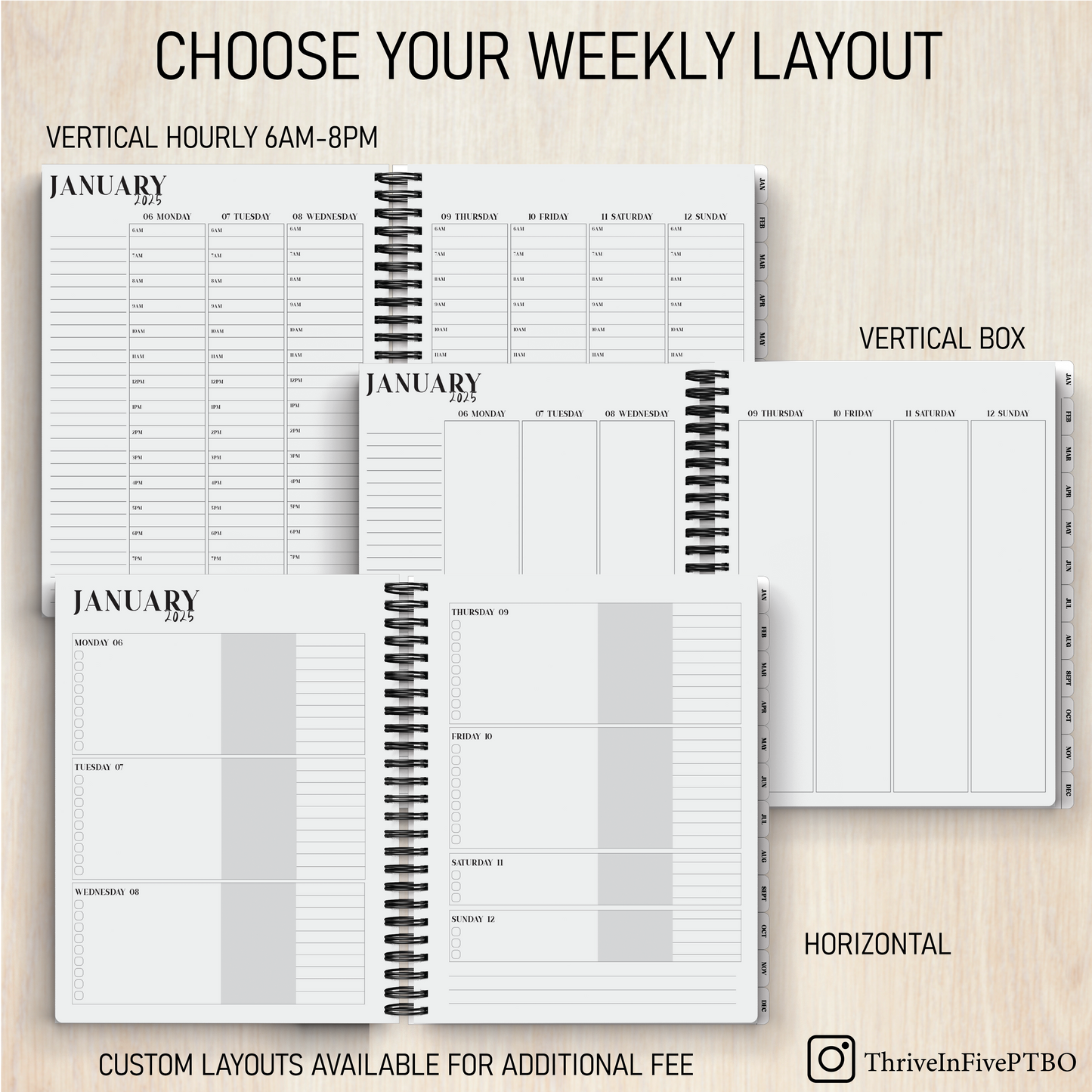 2025 Weekly Planner