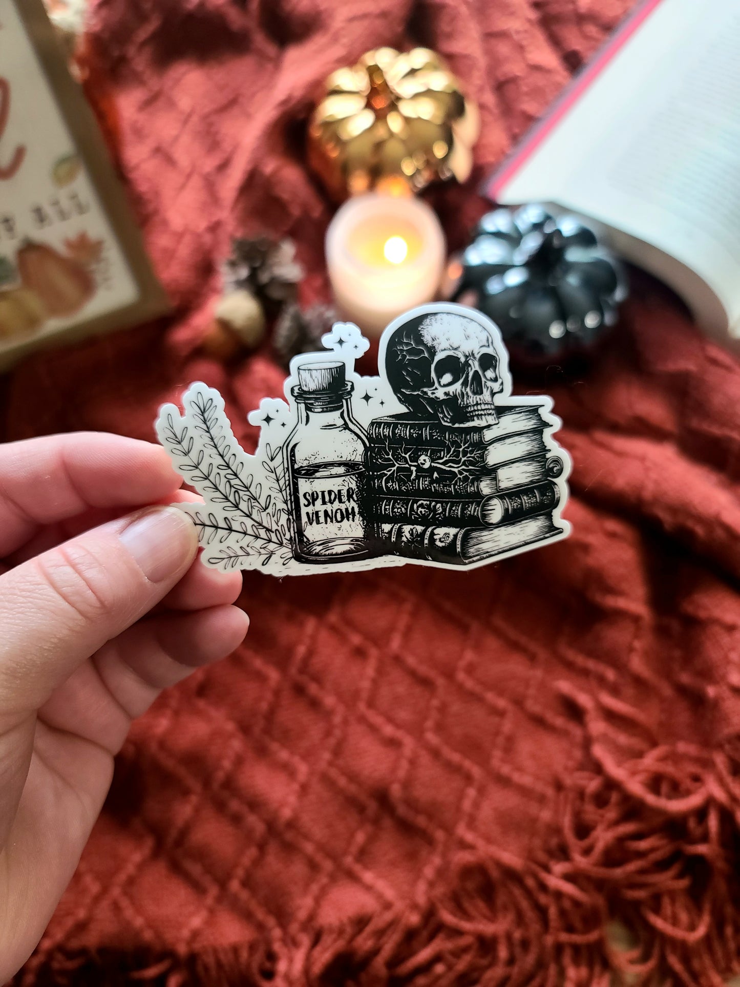 Halloween Die Cut Sticker  |  Waterproof