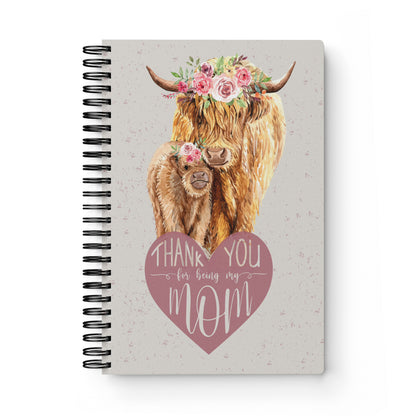 Notebook - Thank You For Being My Mom