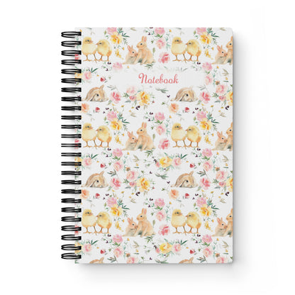 Notebook - Spring Bunnies and Chicks