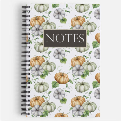 Coil Bound Notebook Pumpkins